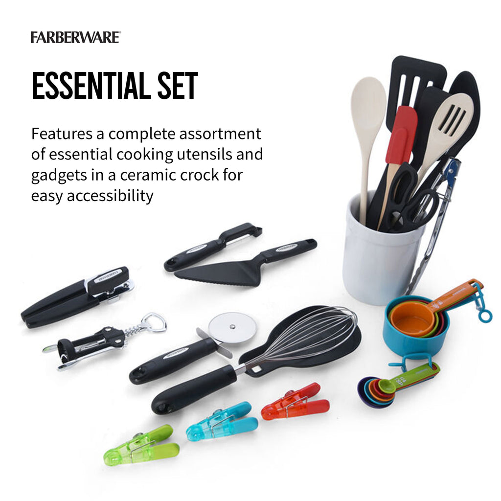 28-Piece Kitchen Utensil & Gadget Set, Multicolor - Image 3