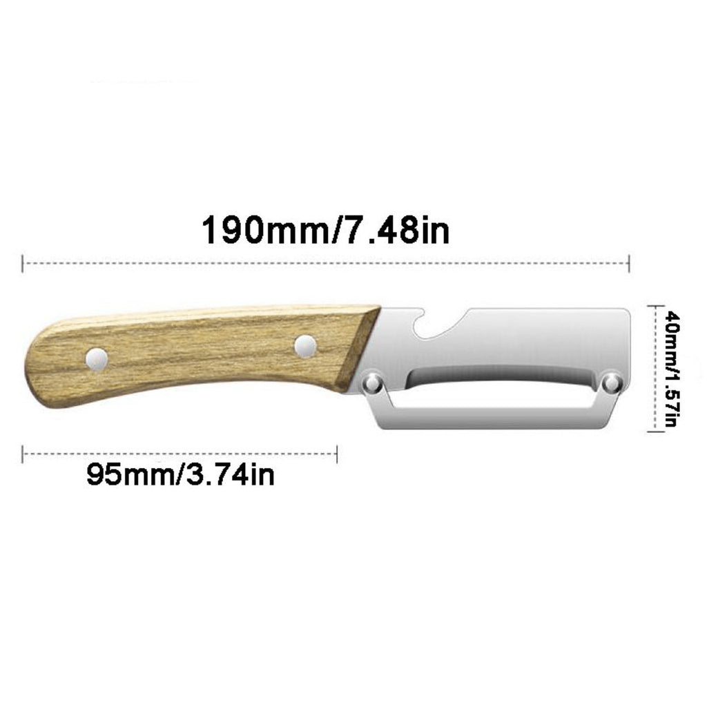 Multi-Functional Vegetable Peeler Kitchen Tool Easy Grip for Effortless Peeling Cooking Essential for Home Chefs - Image 4