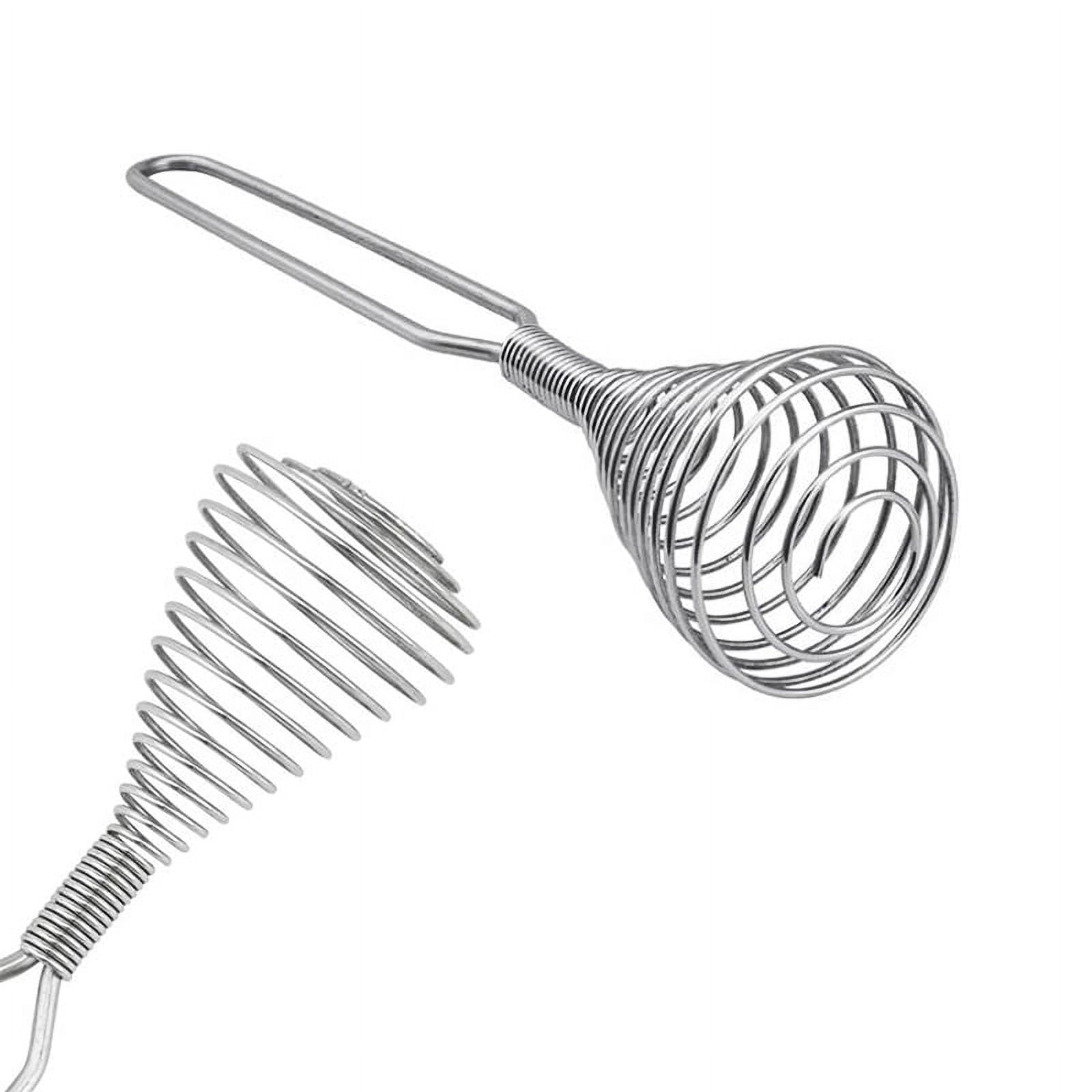 Spring Coil Whisk Wire Whip Cream Egg Beater Gravy Mixer Kitchen Cooking Tool - Image 2