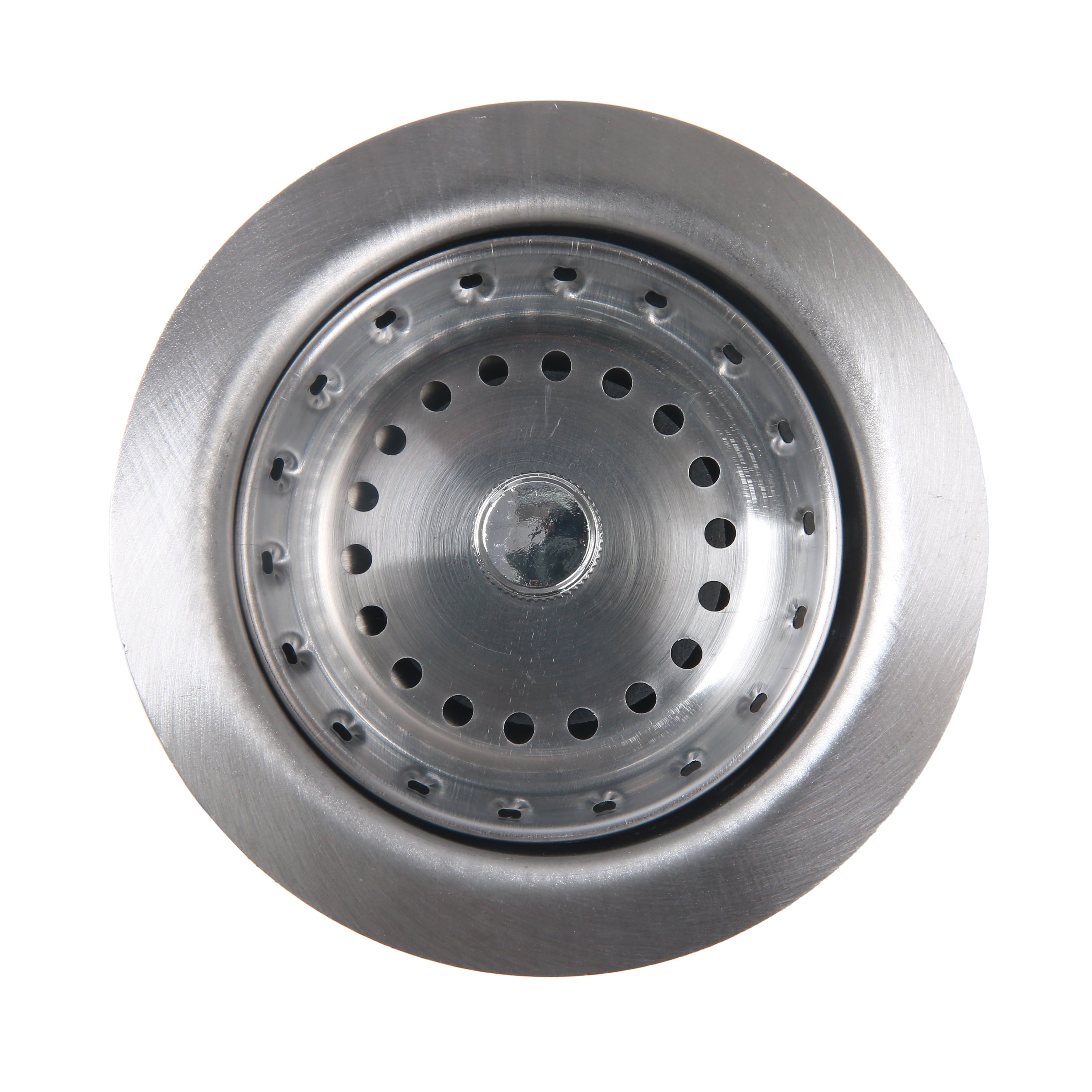 Mainstays Stainless Steel Sink Basket and Strainer Assembly Silver - Image 5