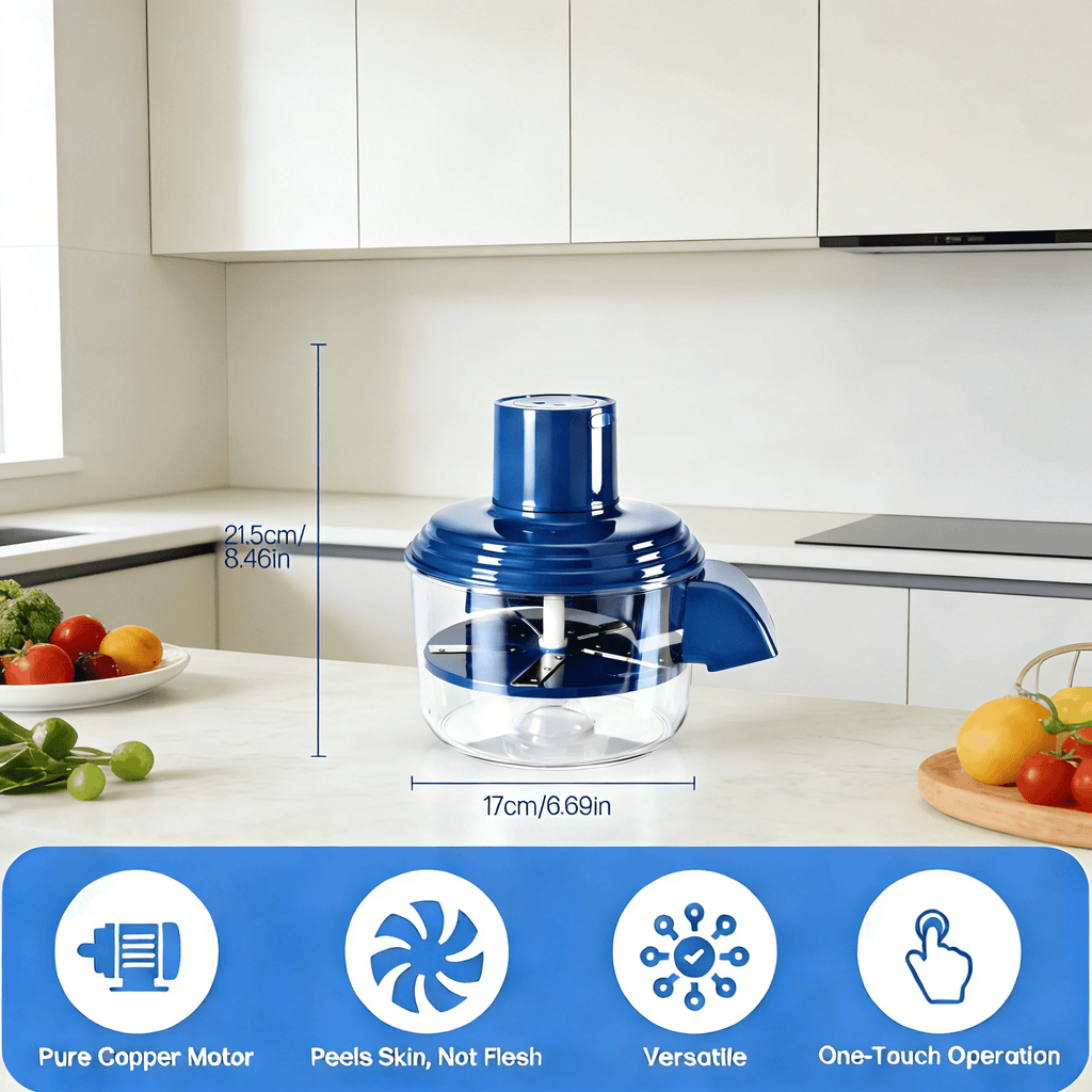 Electric Fruit Peeler Machine, Automatic Grape, Cherry Tomato & Garlic Peeler, Fast Small Fruit Skin Remover for Kitchen - Image 6