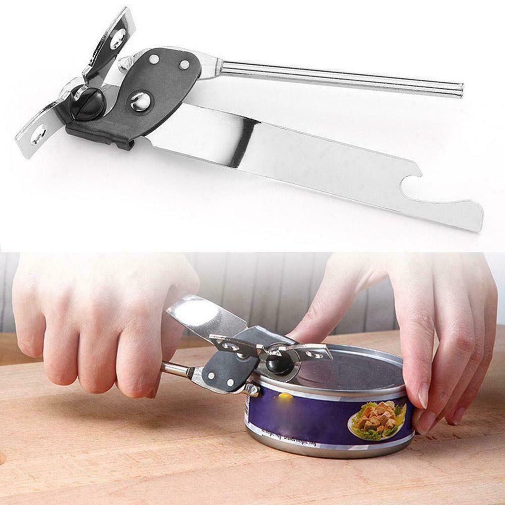 Clearance Manual Can Opener Kitchen Tools Steel Can DIY Opener Side Gadgets - Image 6