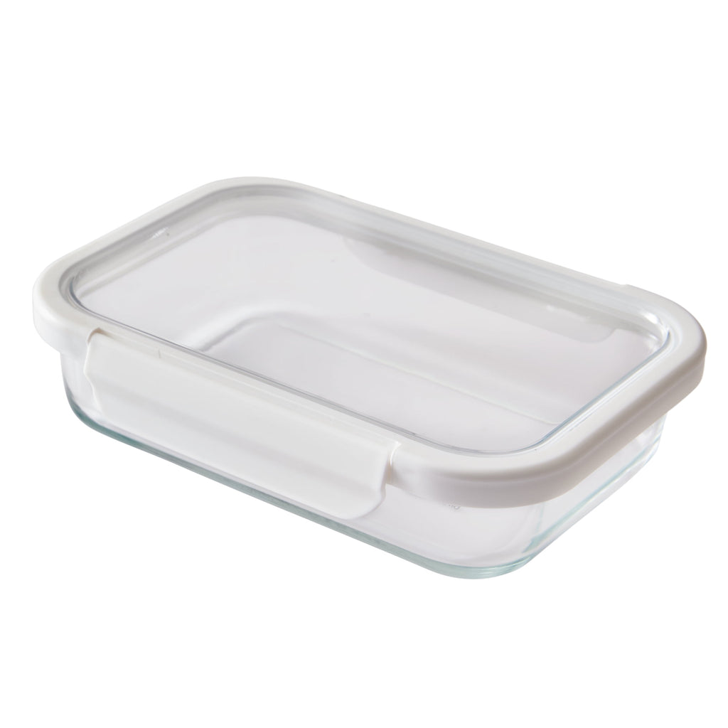 Better Homes & Gardens 2.3Cup Rectangle Glass Food Storage Container with Tritan Lid. Set of 2, 4 Pieces, Best Used f... - Image 5