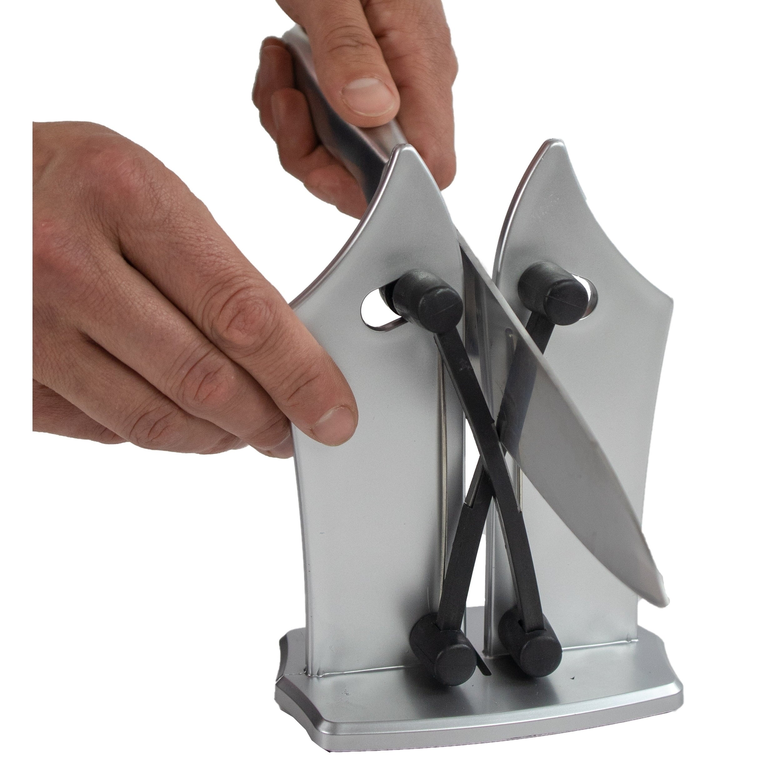 Kitchen Knife Sharpener Triple-Action Carbide Austrian Tungsten Edge - Image 3