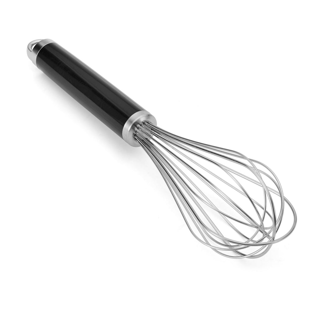 Stainless Steel Balloon Whisk with Black Handle, Dishwasher Safe - Image 6