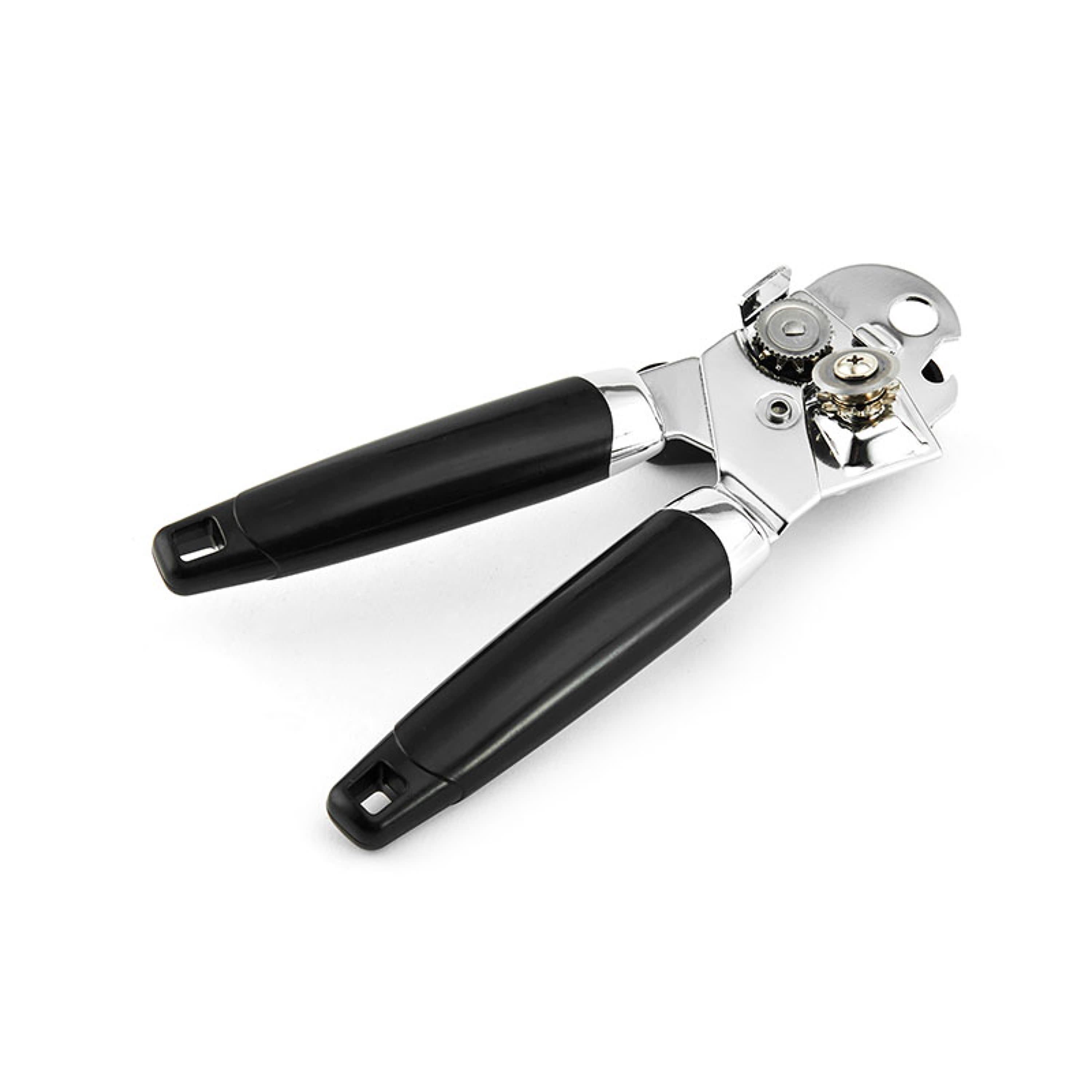 Professional Can Opener with Built in Bottle Opener in Black - Image 6