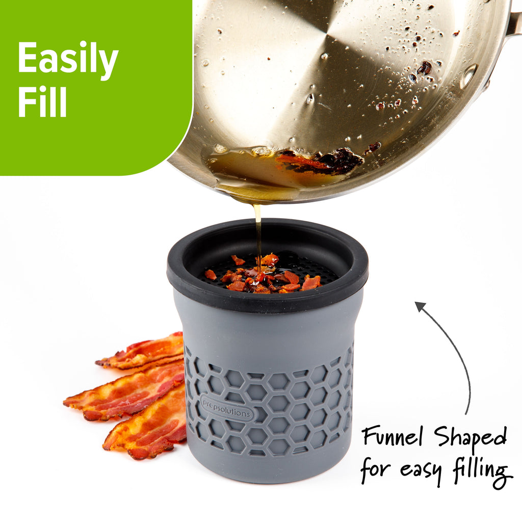 PrepSolutions Silicone Grease Keeper & Strainer - Image 4