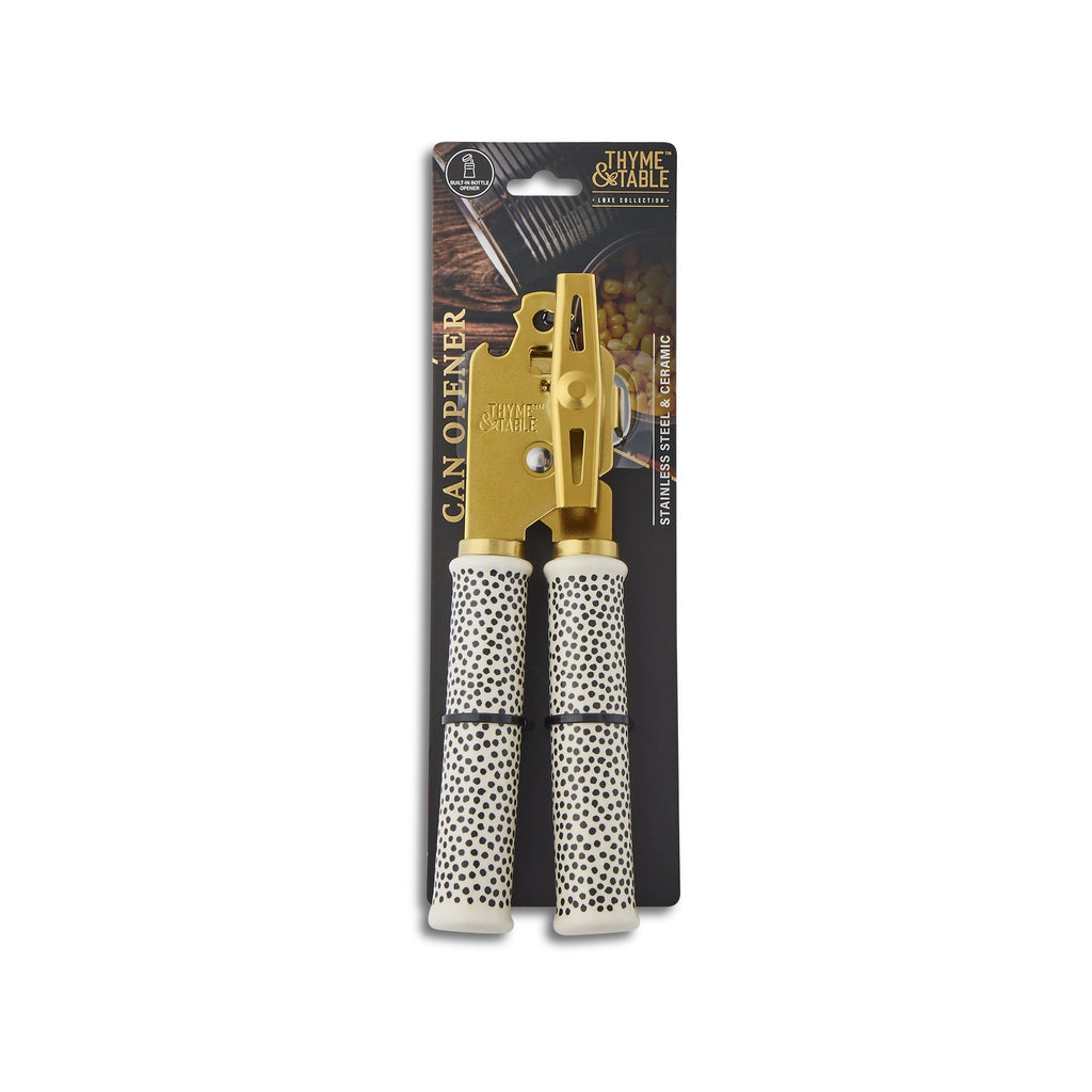Thyme & Table Can Opener with Ceramic Dot Handle - Image 2