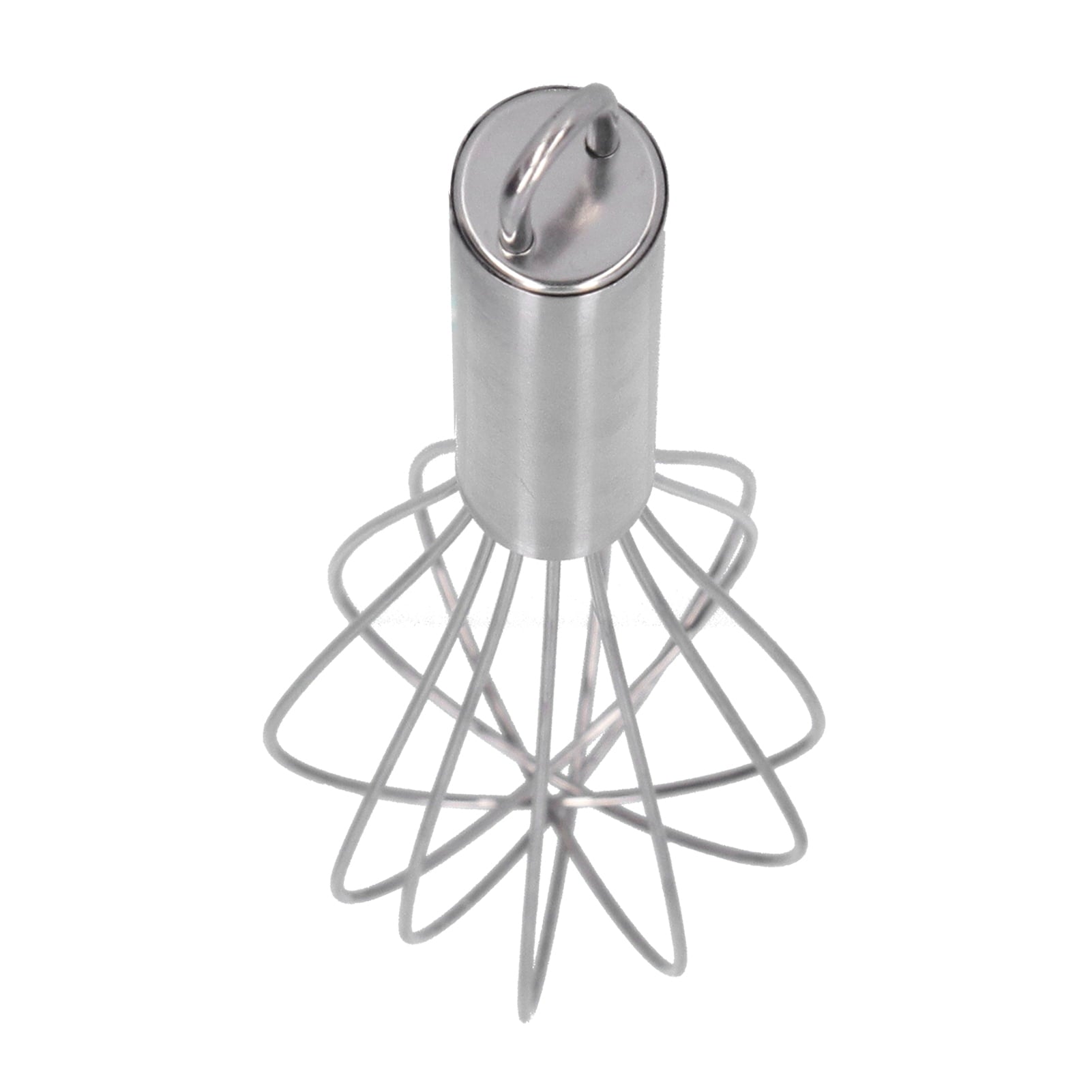 10 inch Stainless Steel Whisk, 6-Wire Egg Beater for Baking and Cooking - Image 2