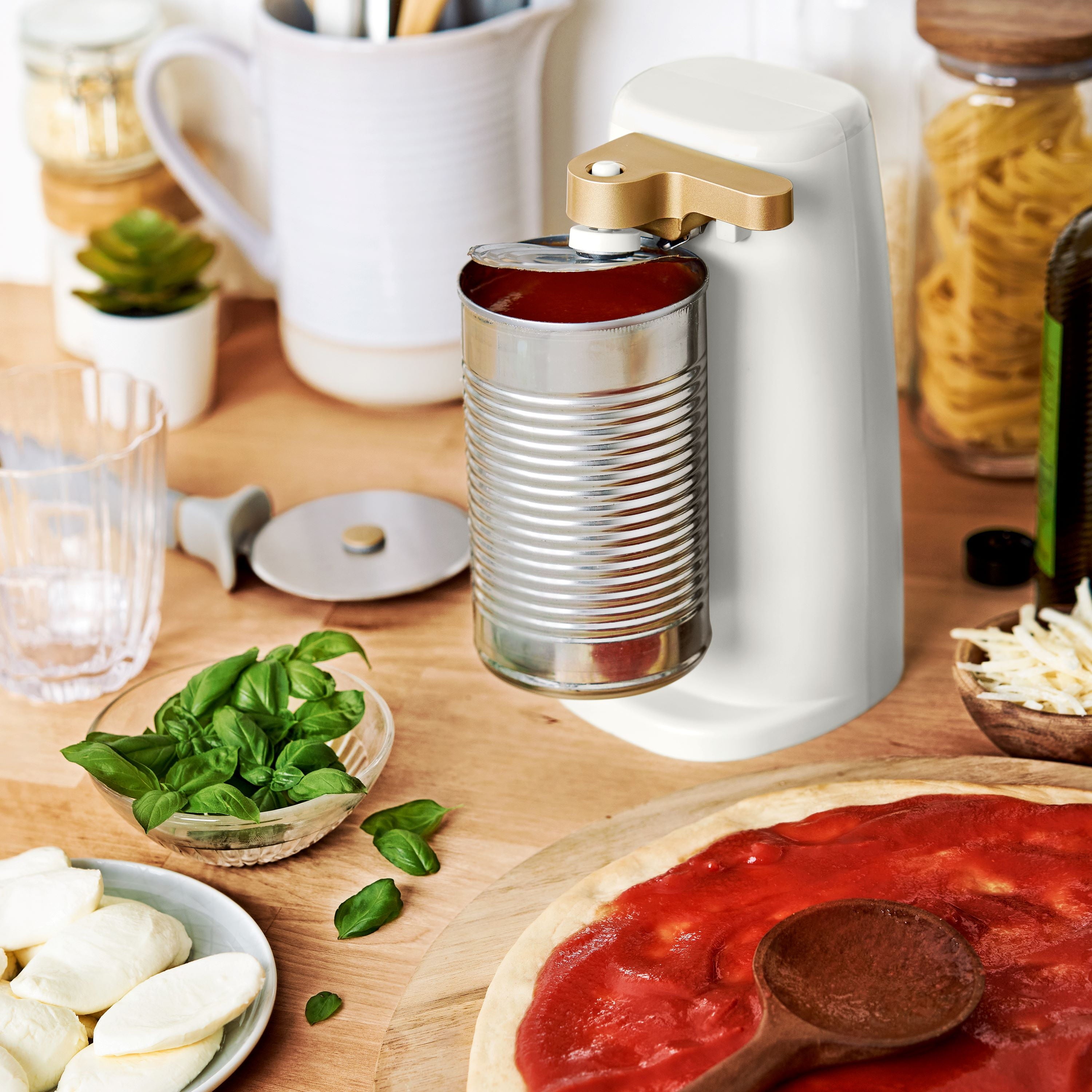 Beautiful Easy-Prep Electric Can Opener, White Icing by Drew Barrymore - Image 3