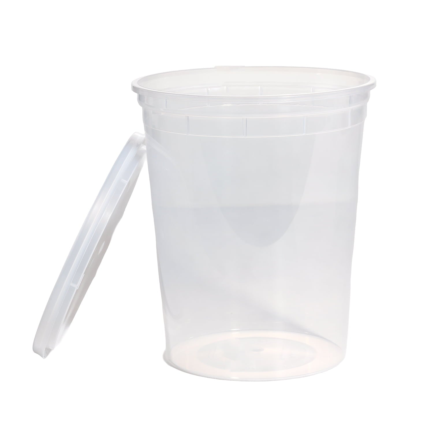 Mainstays 40 Piece 32oz Plastic Deli Container, Ideal Use for Meal Prep and Batch Cooking - Image 4