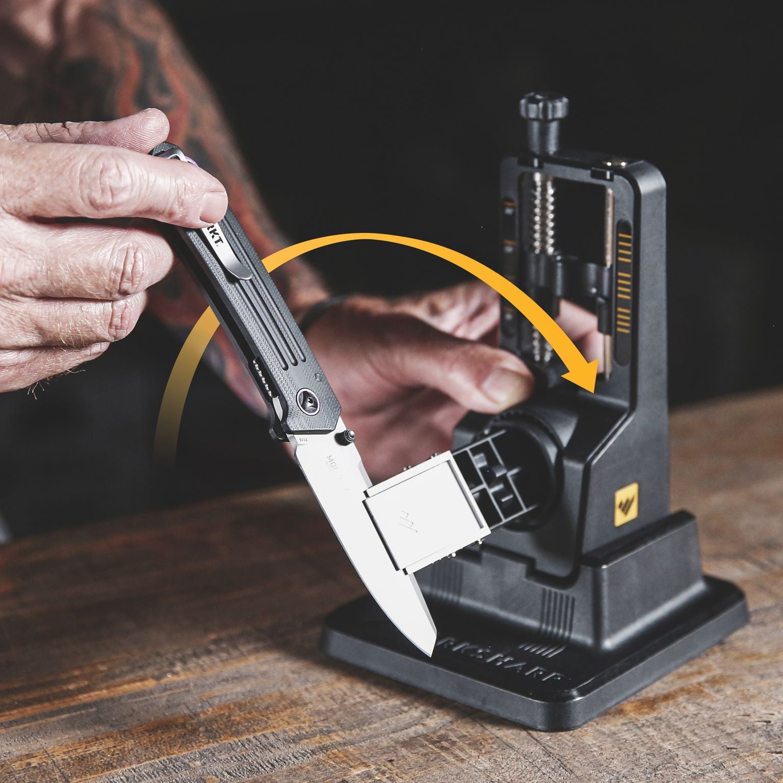 Work Sharp Precision Adjust Knife Sharpener Kit, Sharpens All Pocket and Kitchen Knives with ease & control - Image 2