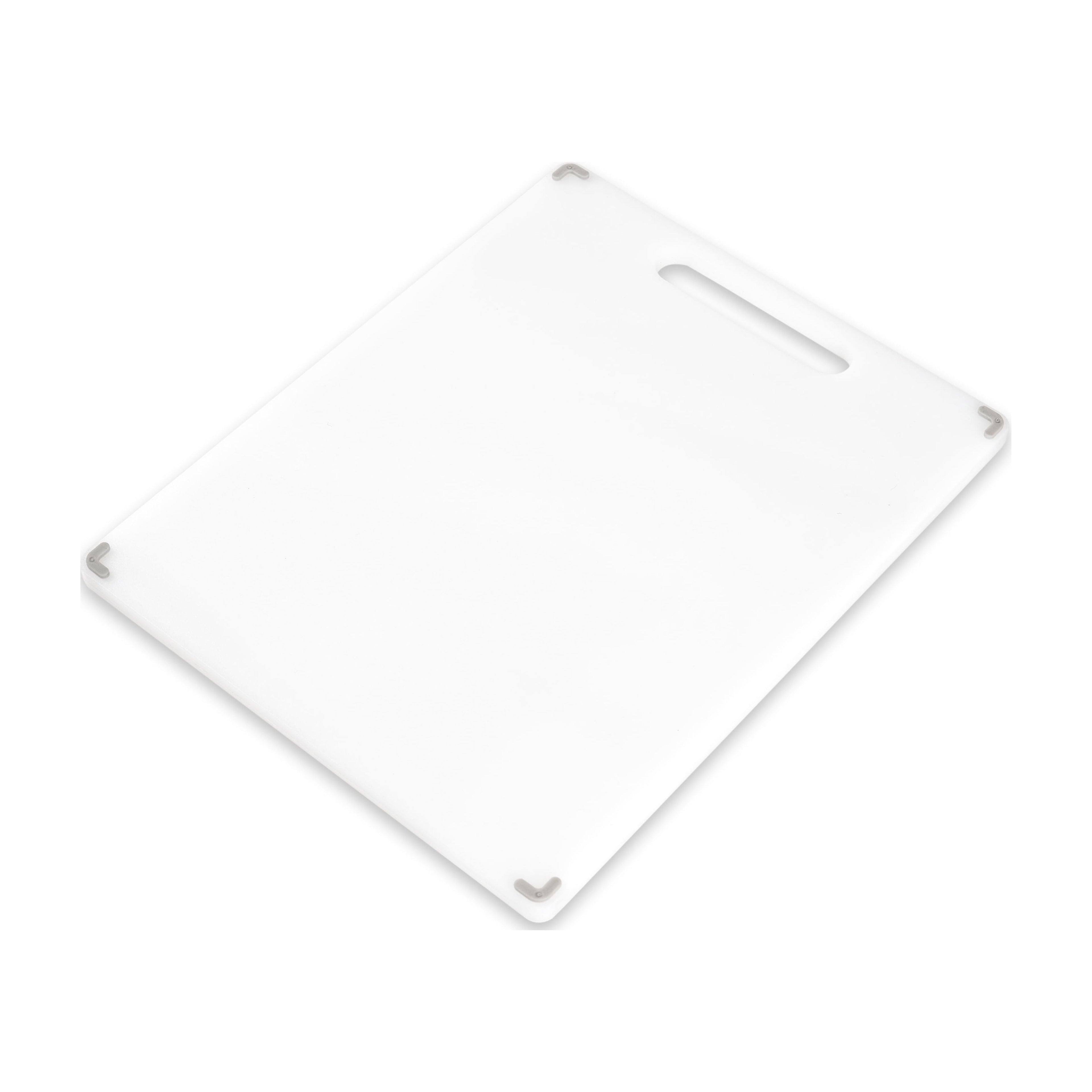 (3 pack) Mainstays 8.5"X11" Non-Slip Poly Cutting Board, White Color - Image 6