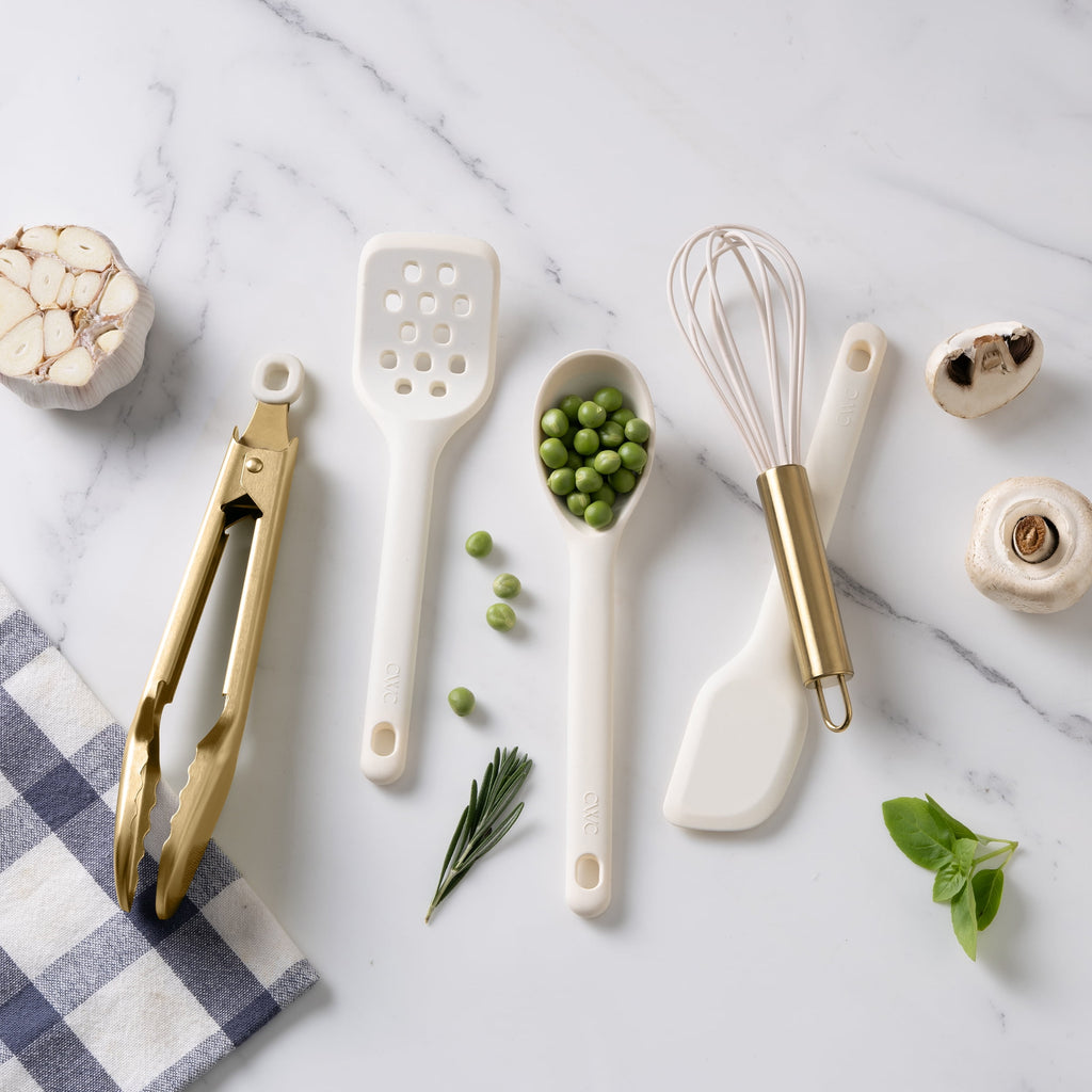 5-Piece Mini Silicone Utensil Set Durable & Nonstick Safe - Image 4