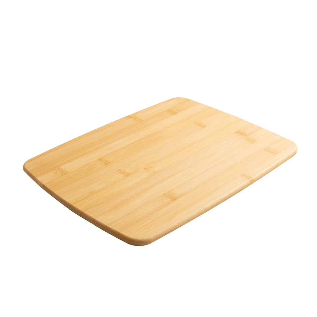 Mainstays 3-Piece Bamboo Cutting Board Set, 14" x 11"(L), 10" x 8" (M), 8" x 5.5" (S), 100% Natural Bamboo Color - Image 6