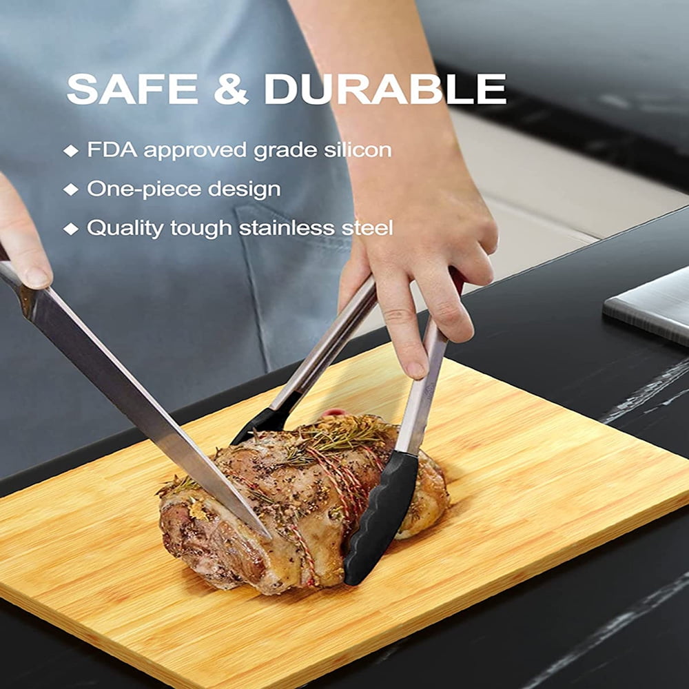 Kitchen Tong Set,Tongs For Cooking, Perfect for Food,Salad and BBQ - Image 2