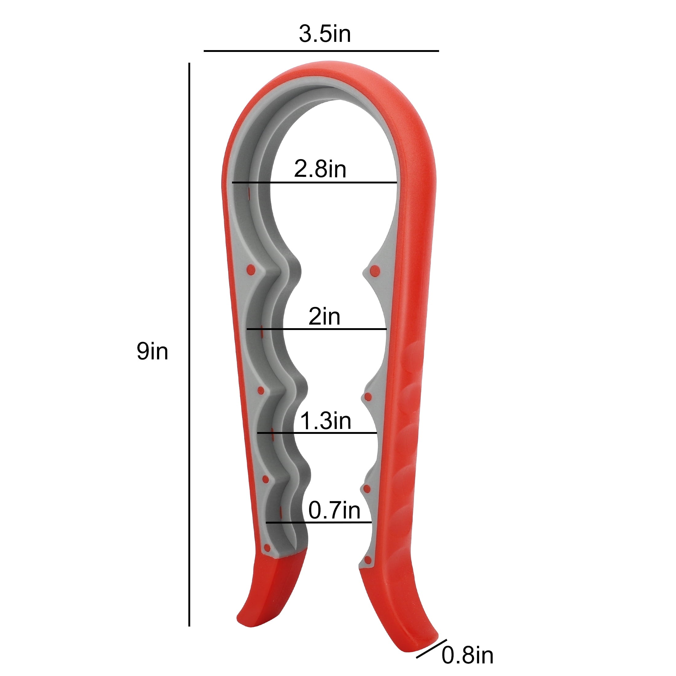 EEEkit Easy Grip Jar Opener, Non-Slip Bottle Opener for Seniors with Arthritis & Weak Hands - Image 5