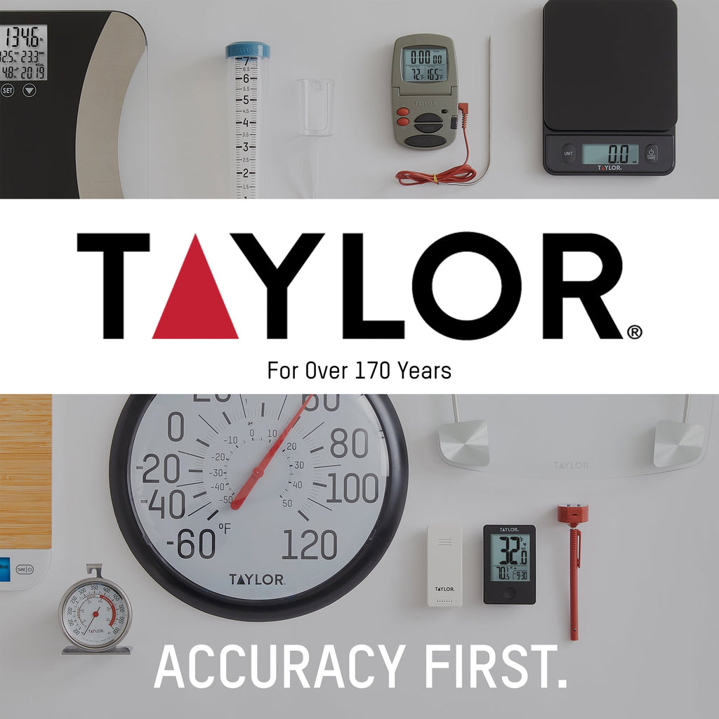 Taylor Digital Waterproof Kitchen and Food Scale with Grams & Ounces, White 11LB Capacity - Image 4