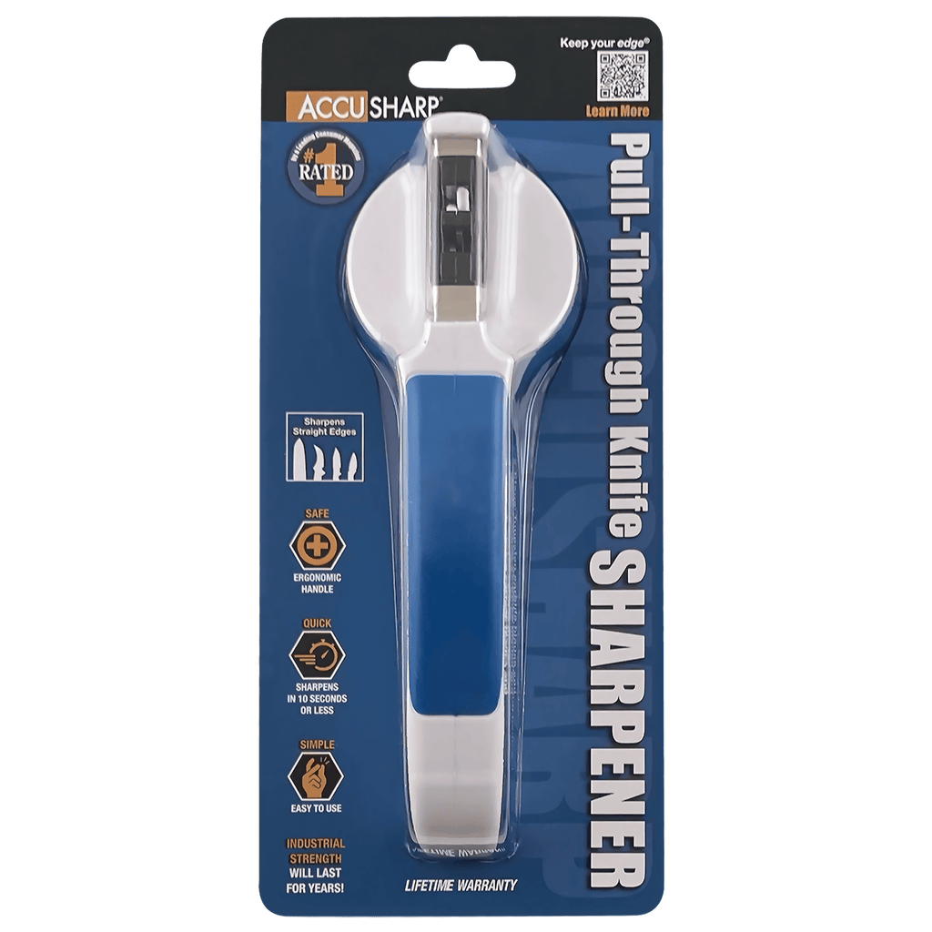 AccuSharp Pull Through Knife Sharpener with Tungsten Carbide Blades; Two-Stage Sharpener - Image 4