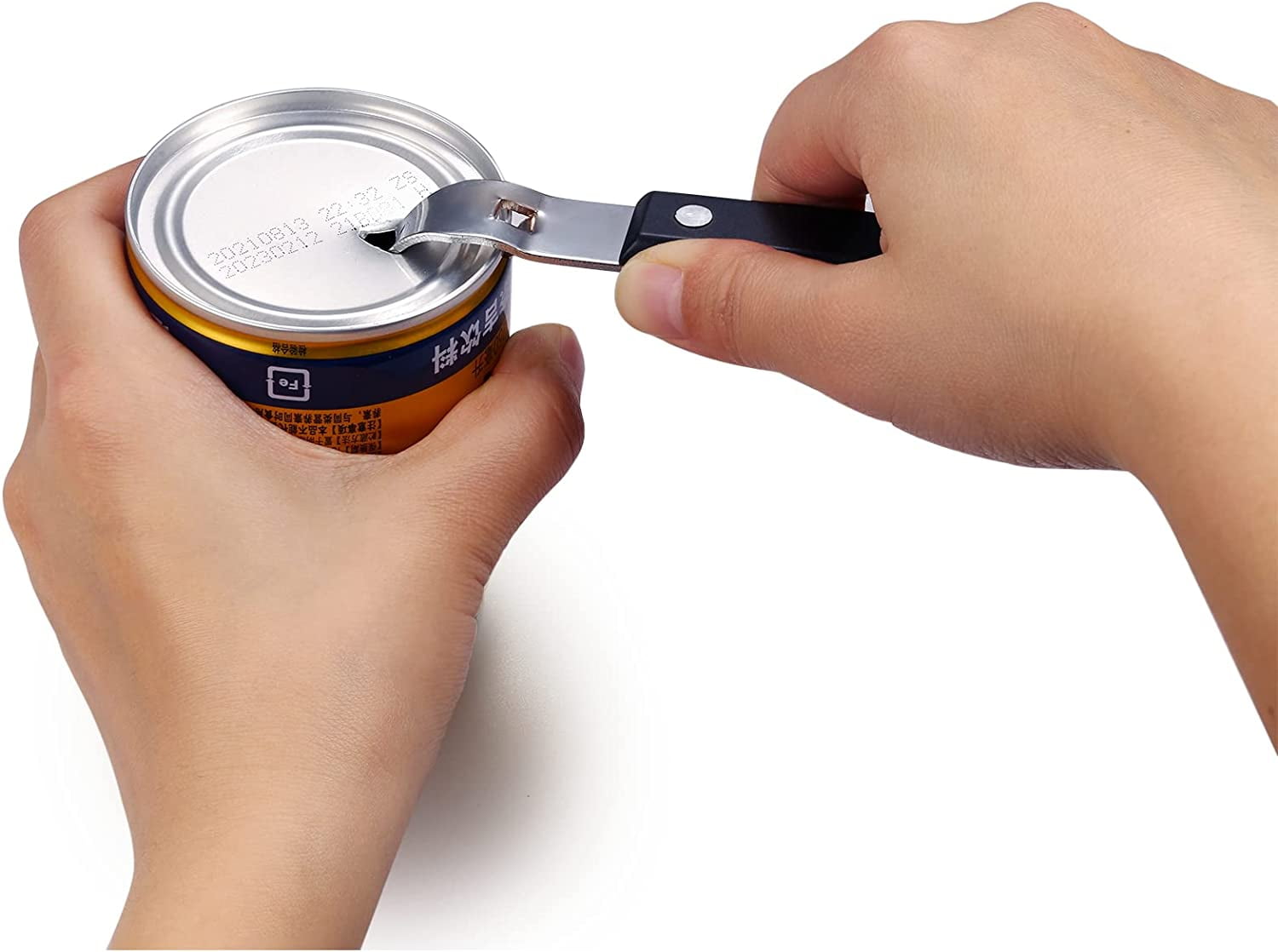 HANCELANT Can Punch Bottle Opener, Manual Stainless Steel Can Opener 1 Pack - Image 5