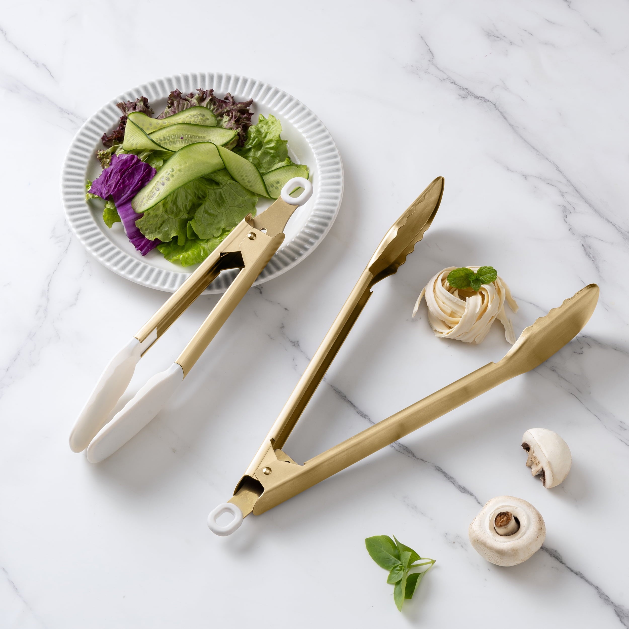 2-Piece Tongs Set Durable & Heat-Resistant - Image 3