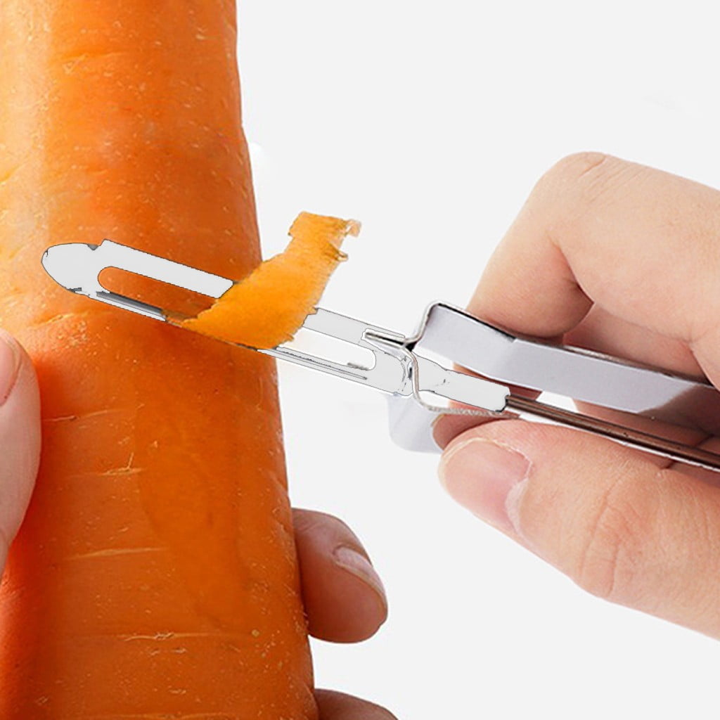 Stainless Steel Vegetable Peeler Ergonomic Potato Fruit Speed Cutter Kitchen Tool With Comfort Grip Handle Easy Clean... - Image 4