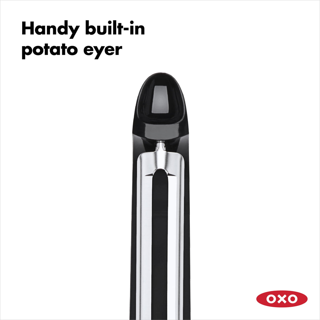 OXO Softworks Swivel Peeler, Black - Image 2