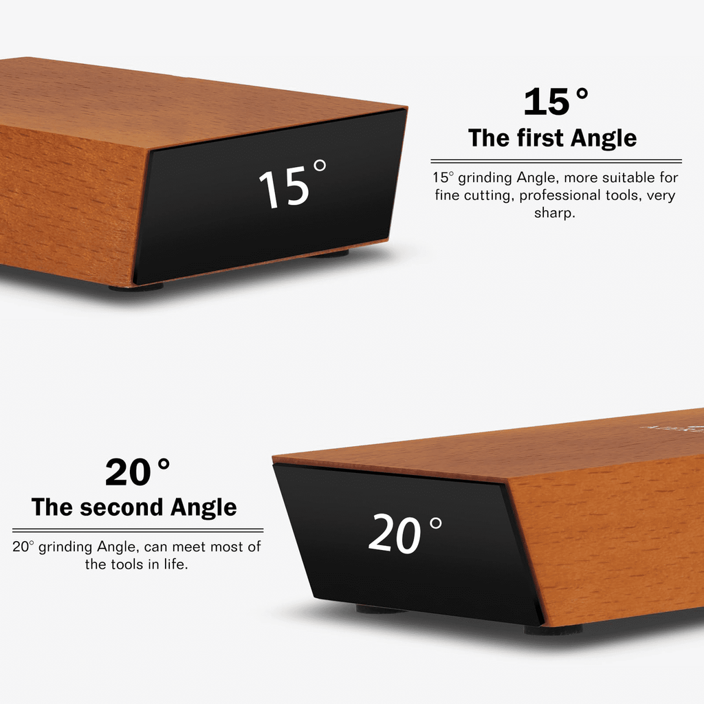 Rolling Knife Sharpener Kit with Diamonds and Ceramic for Steel of Any Hardness 15 and 20 Degree Magnetic Angle Knife... - Image 5