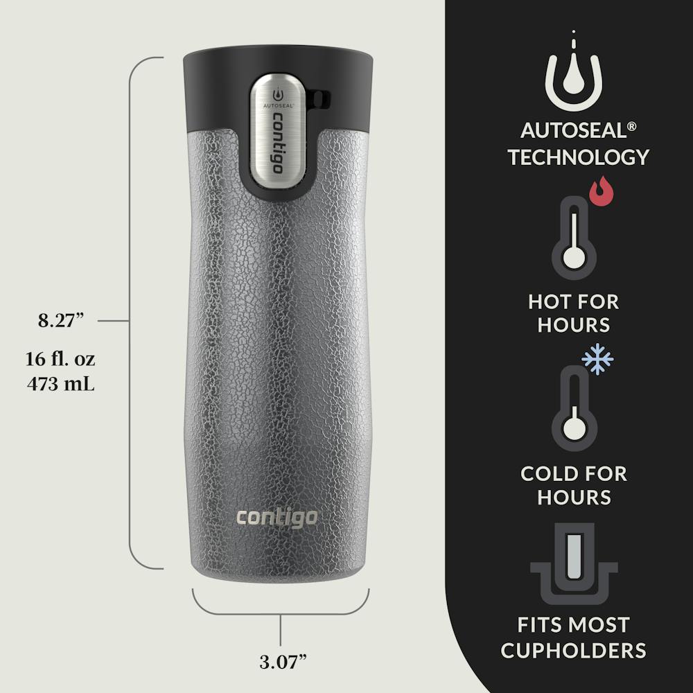 Contigo® West Loop 3.0 Stainless Steel Travel Mug with AUTOSEAL® Lid, 16oz