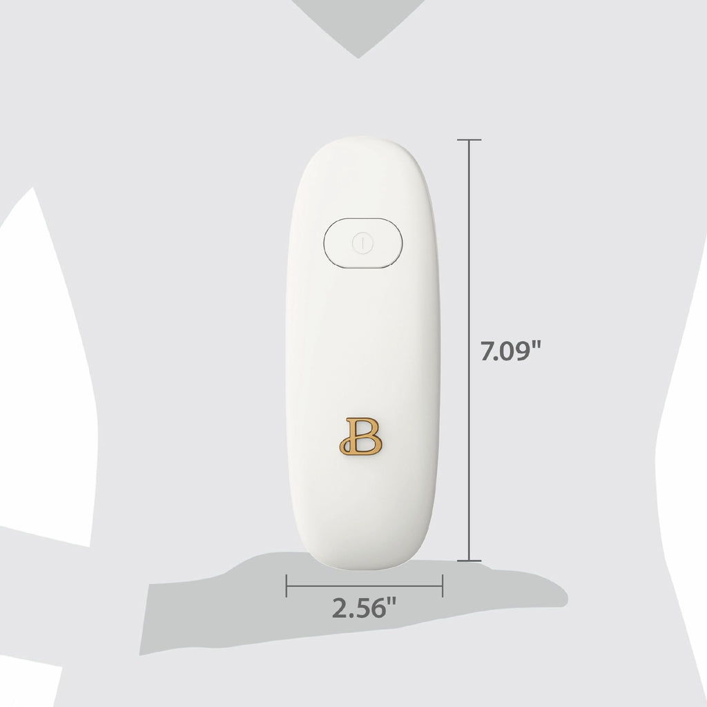 Beautiful Hands-Free Automatic Battery Powered Electric Can Opener, White Icing by Drew Barrymore - Image 3