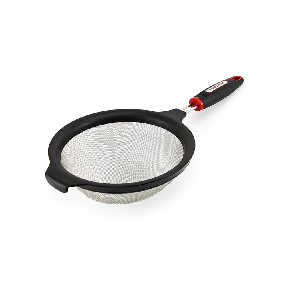 7-inch Diameter Soft Grips Mesh Strainer in Black - Image 6