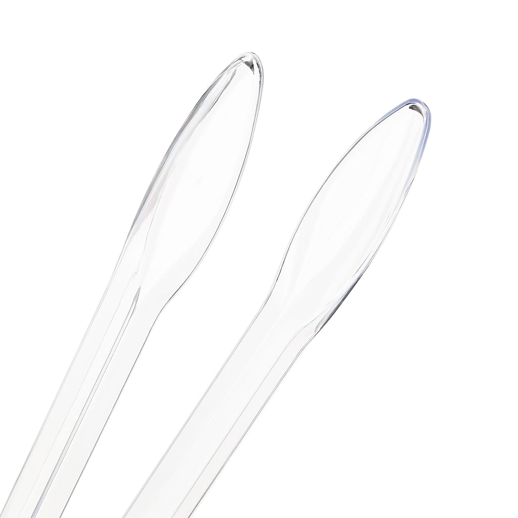 Serving Tongs, 12 inch, Food Tongs, Clear Plastic, by Way to Celebrate - Image 4
