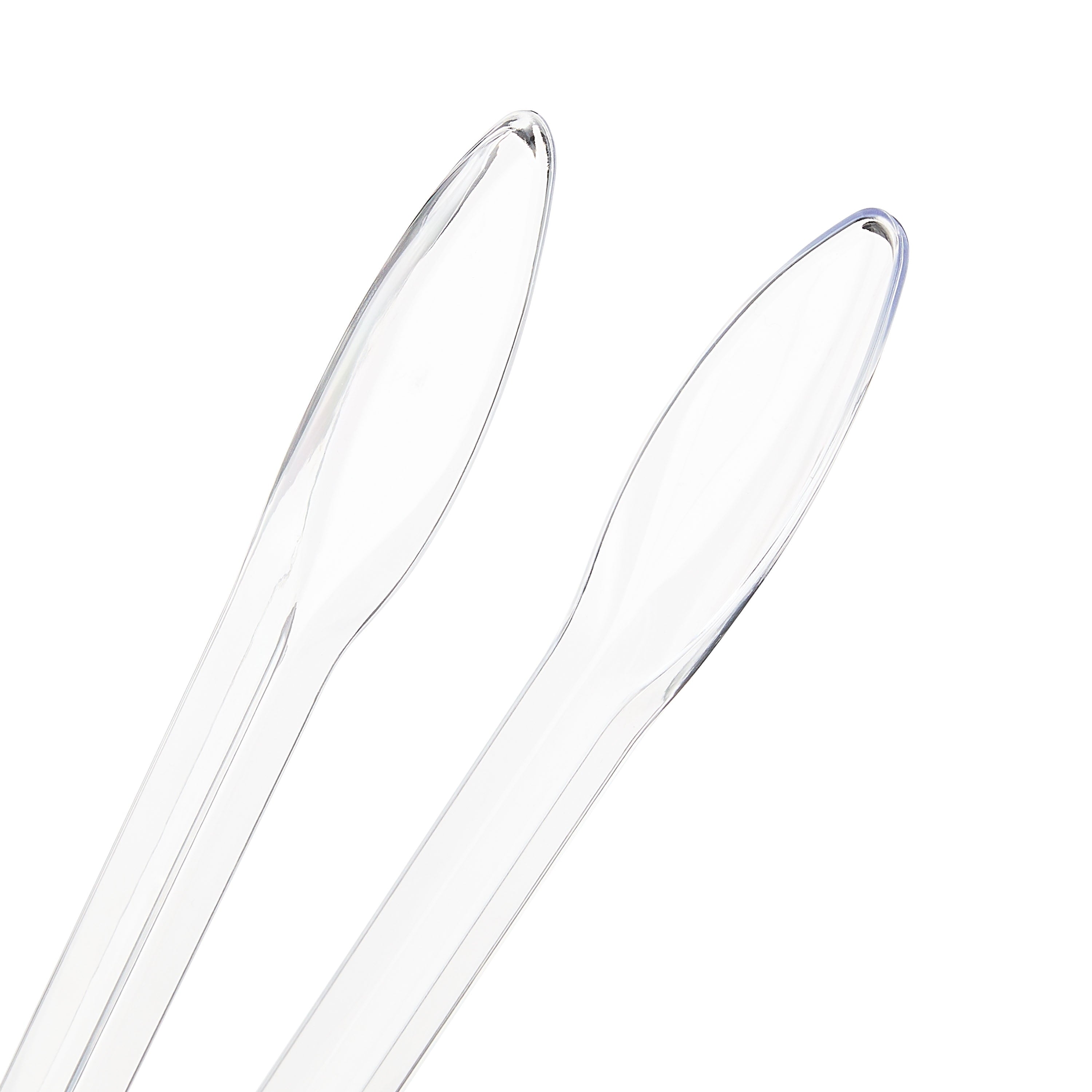 Serving Tongs, 12 inch, Food Tongs, Clear Plastic, by Way to Celebrate - Image 4